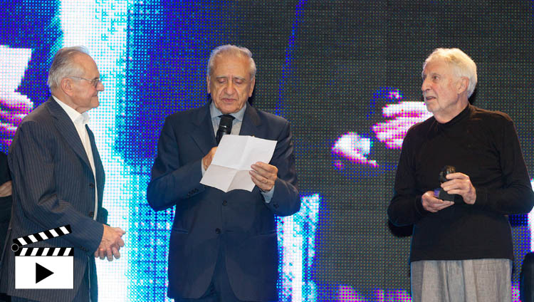Gazzolo,Sabatini,Gualtieri Premio Dante Ravenna